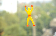 Kleine Klebrige Mann Klettern Auf Die Wand Kinder Spielzeug Stick Mann Bendy Spielzeug Wand Klettern Mann