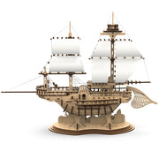 mytooy Piratenschiff Star of Belhaven Holzpuzzle
