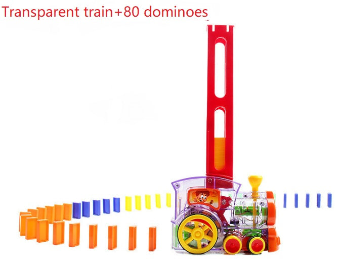 Domino dominosteine elektrische Thomas kleinen zug blöcke, Puzzle Kinder Spielzeug