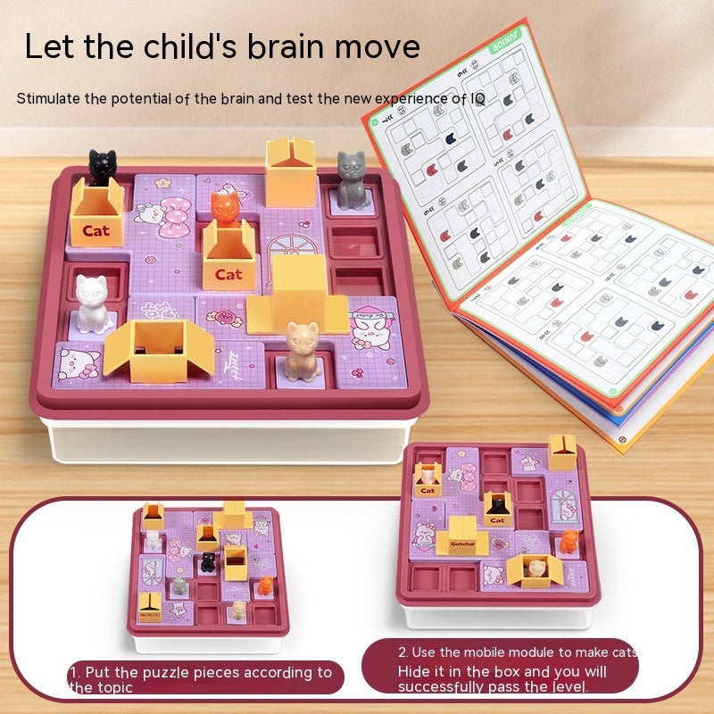 Versteckte Katzen-Räumung Brettspiel spielzeug für Kinder