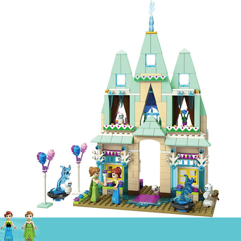 Prinzessin Villa Gebäude Block Spielzeug