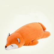 Niedliches flauschiges flauschiges Fat Fox Plüsch tier Gefülltes weiches Tier-Cartoon-Kissen Schönes Geschenk für Freundin Kinder Spielzeug