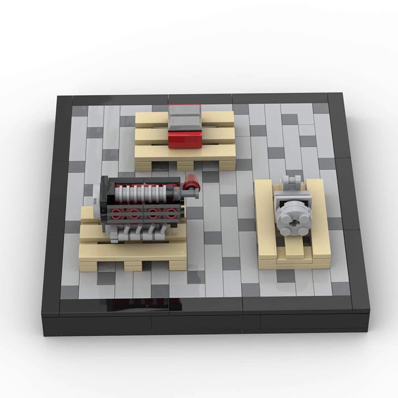 Auto-Modellbau Motor-Teile Display-Ständer