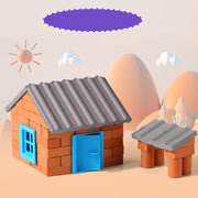 Pädagogisches Spielzeug Wenig Mason Spielzeug Mini Bauen EIN Haus