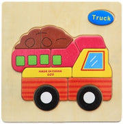 Holz drei dimensionales Kinderspiel zeug