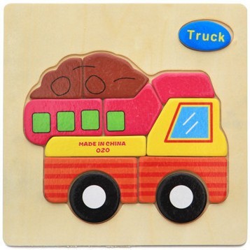 Holz drei dimensionales Kinderspiel zeug
