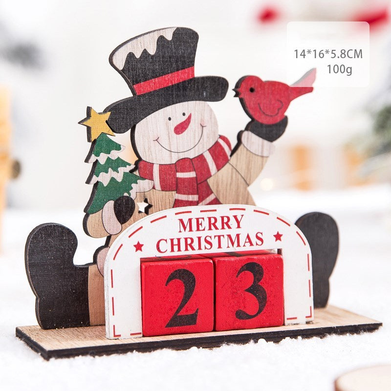 Weihnachten geschenk kalender szene dekoration spielzeug