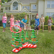 Weihnachten baum ring kinder werfen spielzeug