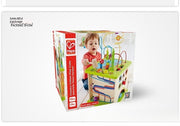 Glückliche Farm Spiel Box Perlen-Bereihung Spielzeug Schatztruhe Komplex Perlen Baby große Baby Kinder Pädagogisches Spielzeug
