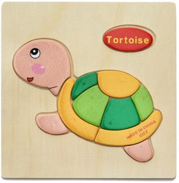 Holz drei dimensionales Kinderspiel zeug