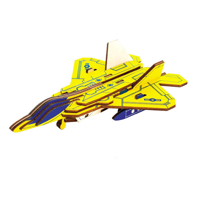 Kinder Pädagogisches Holz Drei-dimensional Puzzle Spielzeug