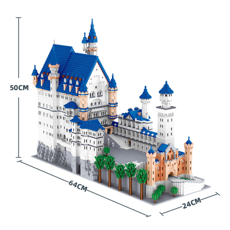 LZ8020 Miniatur Diamant Partikel New Swan Baustein Spielzeug