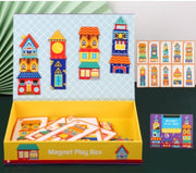 Magnetische Aufkleber-Puzzles Bildungs-Spielzeug für Kinder