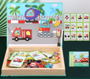 Magnetische Aufkleber-Puzzles Bildungs-Spielzeug für Kinder