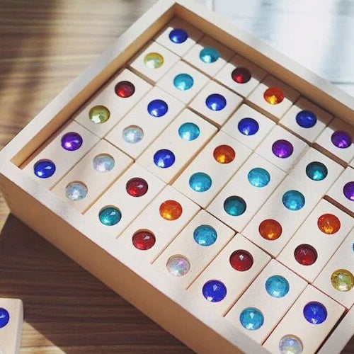 Bausteine Transparent Acryl kinder Pädagogisches Spielzeug