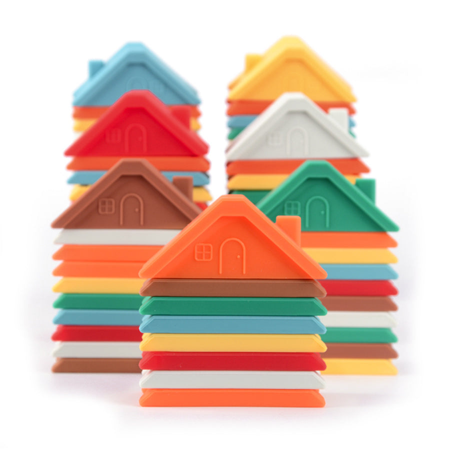 Silikon Jenga Bausteine kinder Spielzeug Frühe Bildung