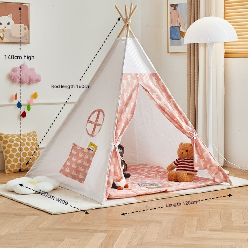 Kinder-Indoor-Zelt Prinzessin Schloss Spielhaus Spielzeug