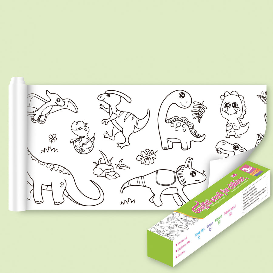 Kinder Paste DIY Graffiti Blättern Immer Wieder
