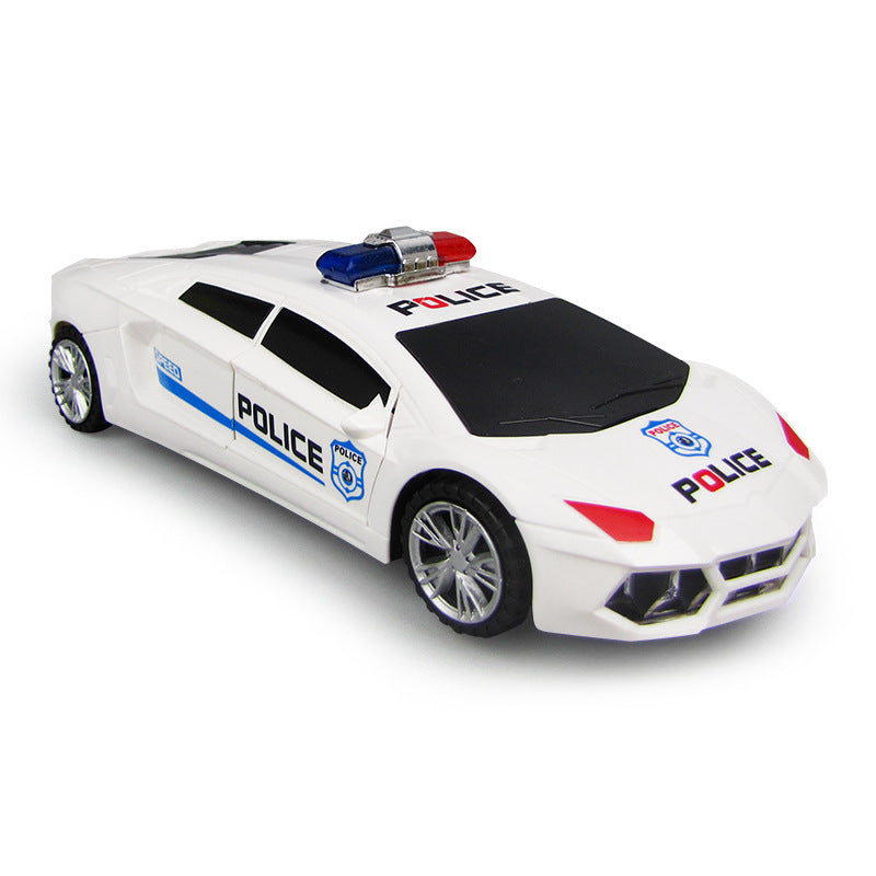 Dreh Verformung Polizei Auto Simulation Modell Großhandel Spielzeug