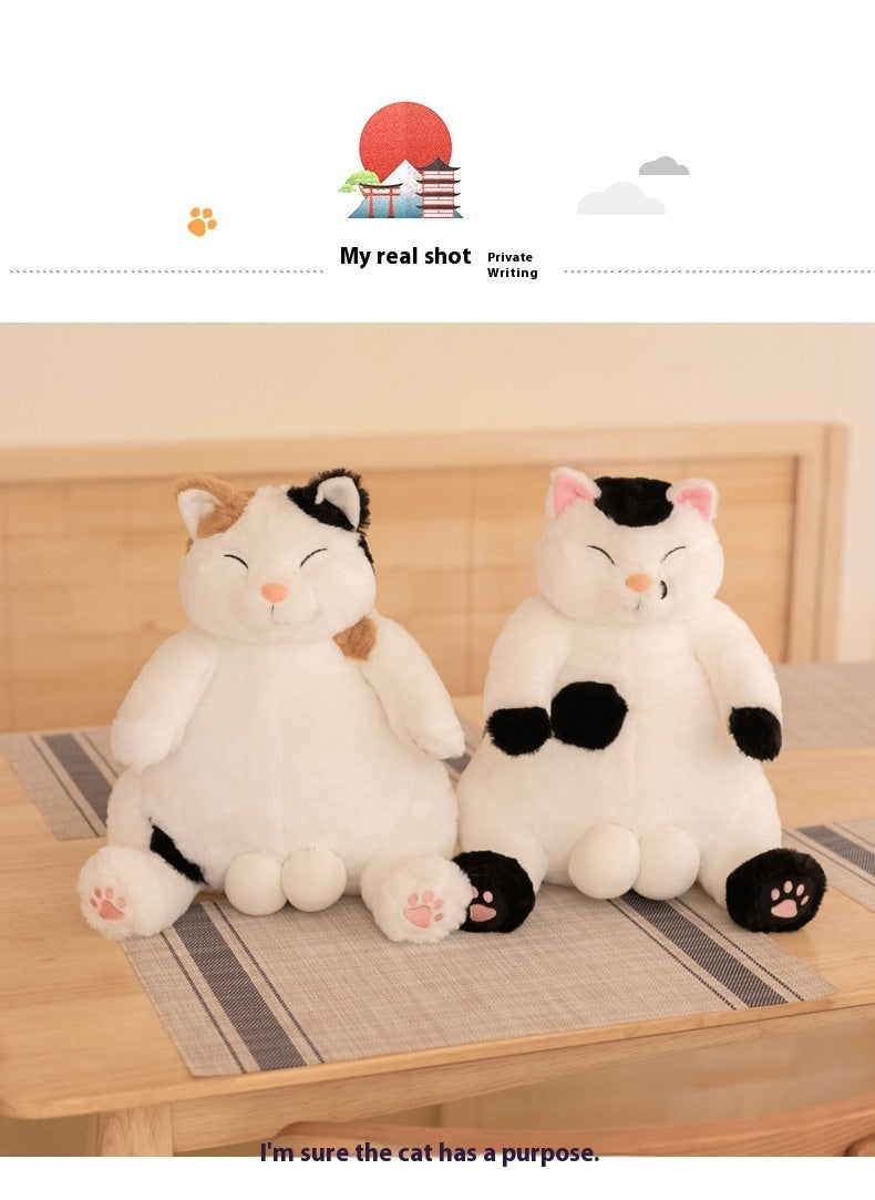 Süße faule Katzen puppe Plüschtiere