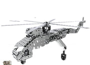 mytooy Helikoper Modell aus Metall zum Zusammenbauen