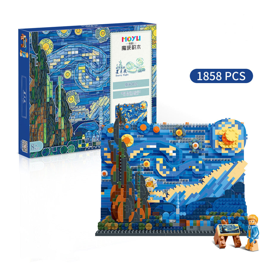 "Magisches Reich Puzzle mit kleinen Teilen Puzzle Zusammenbau-Spielzeug"