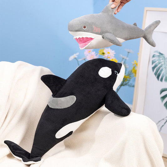 Simulation von Great White Shark Doll Kissen Plüschtiere