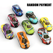Flip Stunt Auto Legierung Ziehen Sie zurück 4Wd Rennwagen Modell Cooles Graffiti Friction Auslauf Spielzeug für Kinder Jungen Kinder Weihnachts geschenk
