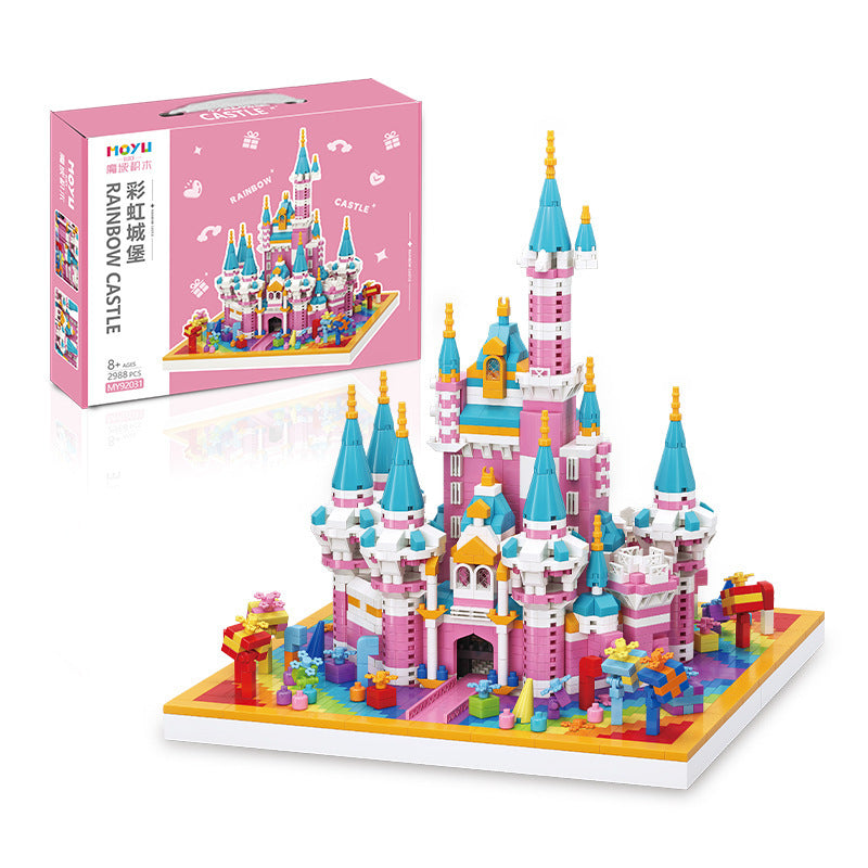Micro-partikel Baustein Diy Geschenk Schwierig Gebäude kinder Spielzeug