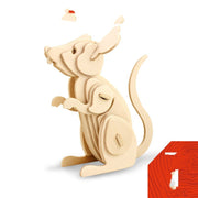 Kinder pädagogisches Netflix-Spielzeug Drei dimensionale Holz puzzles