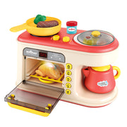 Kinderspiel haus Küchen spielzeug Simulation Küchengeräte Frühstücks maschine Spielzeug