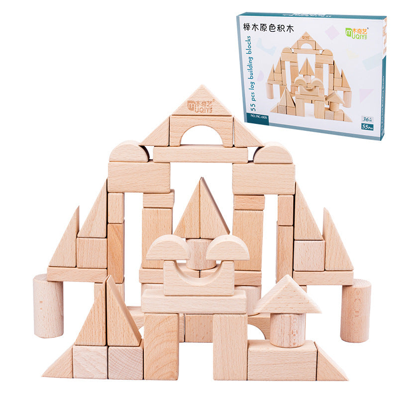 Puzzle-Spielzeug aus Holz für die frühe Bildung von Kindern