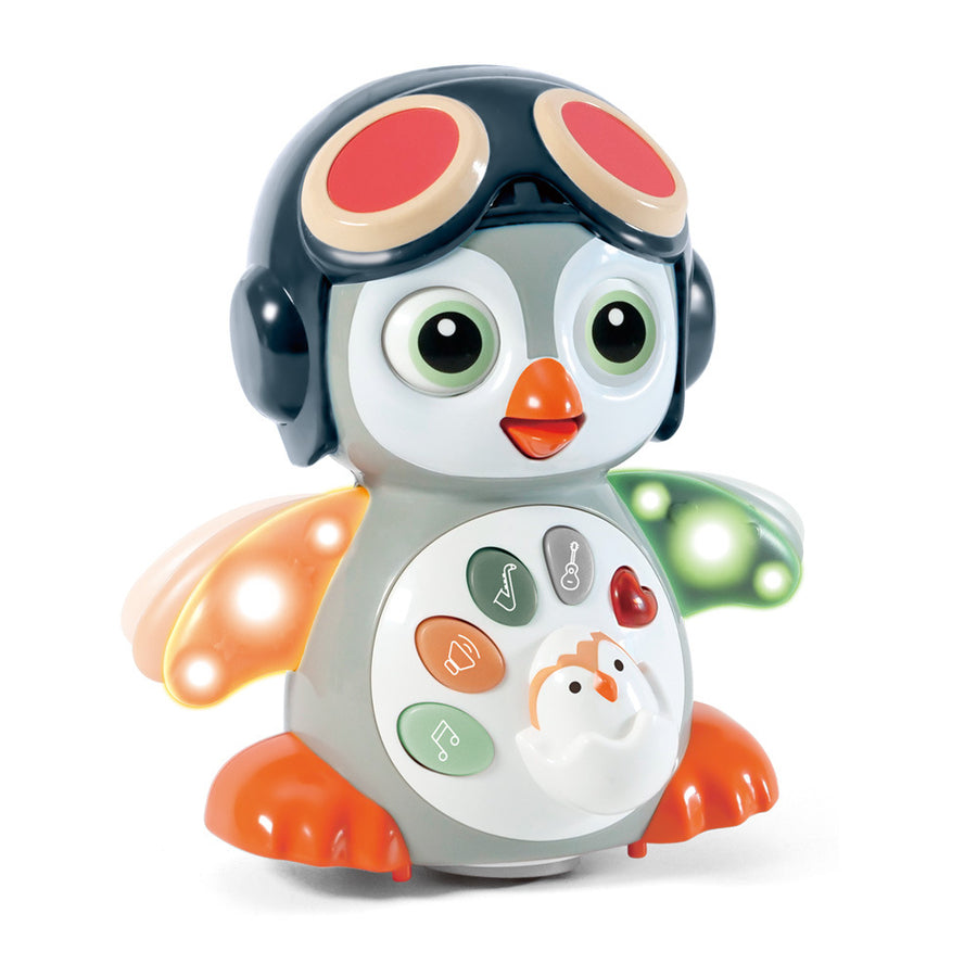 Elektrische Universal Light Musik Swing Tanzender Pinguin