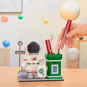 Kinder pädagogisches Mikro partikel zusammen gebochtes Baustein spielzeug