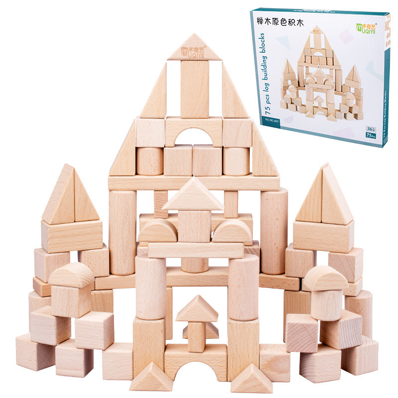 Puzzle-Spielzeug aus Holz für die frühe Bildung von Kindern