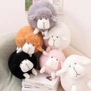 Runde kugelförmige Lamm puppe Plüschtiere