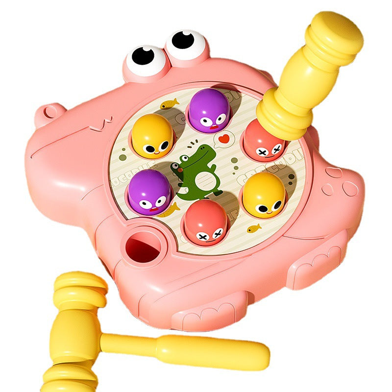 Handheld-Krokodil-Kinder-Schlags pielzeug