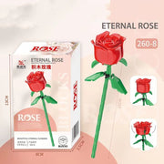 Valentinstag Rose Puzzle zusammen gebaut Baustein Spielzeug