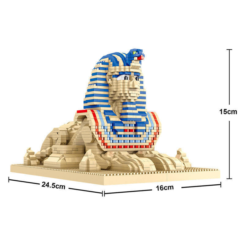 mytooy Sphinx Miniatur Klemmbausteine für Erwachsene