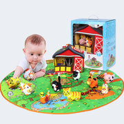 Baby Spielen Decke Frühen Bildung Tier Spielzeug