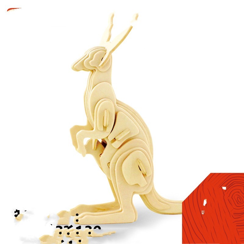 Kinder pädagogisches Netflix-Spielzeug Drei dimensionale Holz puzzles