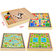 mytooy Holz-Brettspiel Sammlung