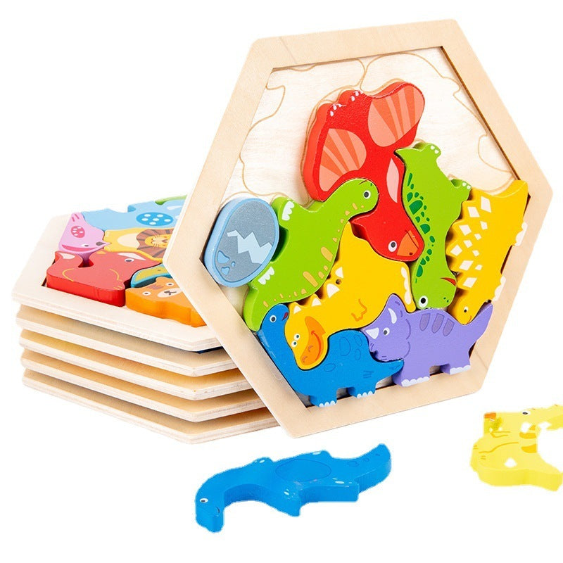 mytooy Holzpuzzle Box mit Motiven