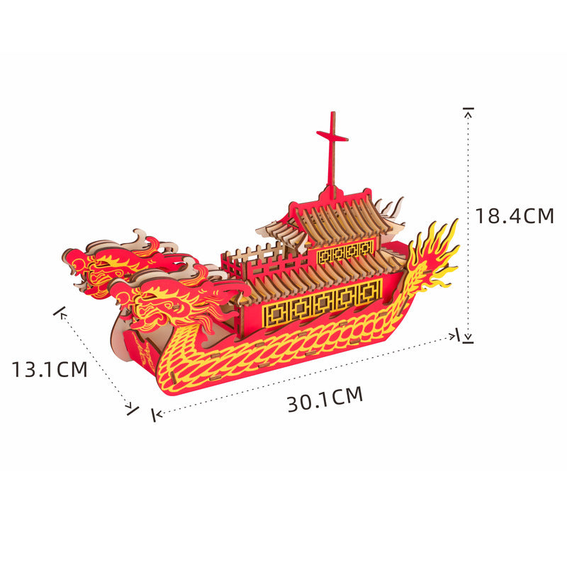 Kreative Holz 3D Puzzle Spielzeug