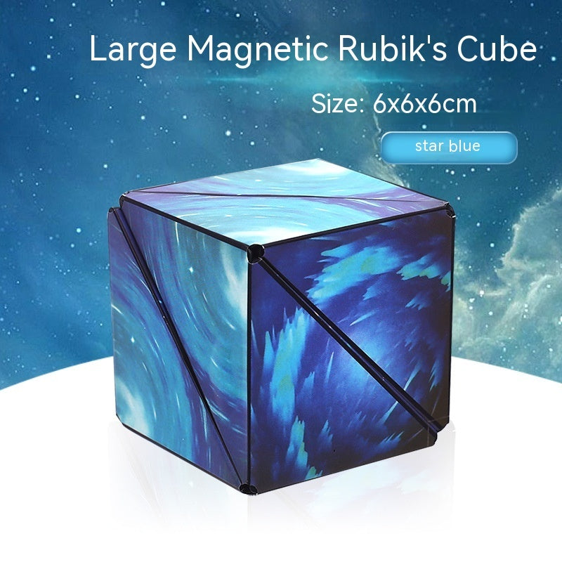 3d geometrischer magnetischer Würfel drei dimensionale Vielfalt pädagogisches Spielzeug