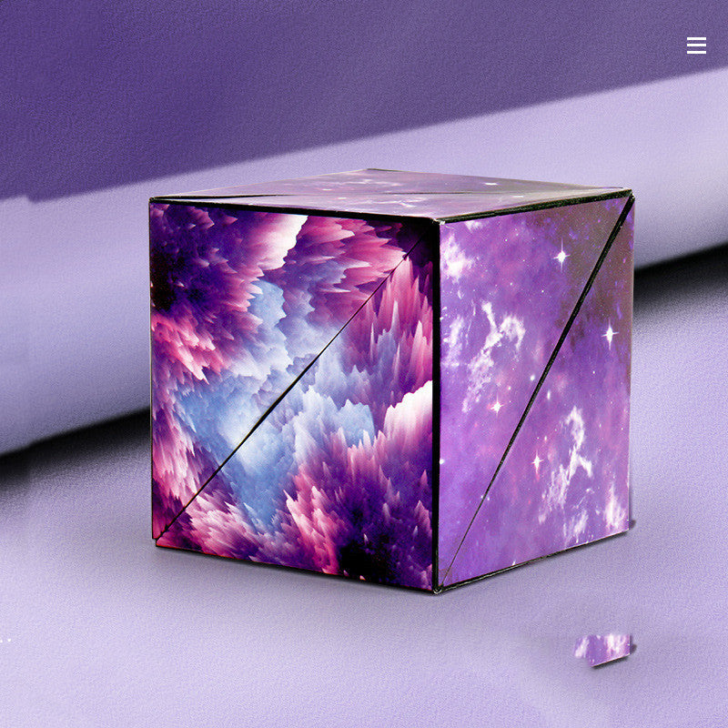 Solide Geometrie Variable Magnetische Rubik Würfel Blöcke