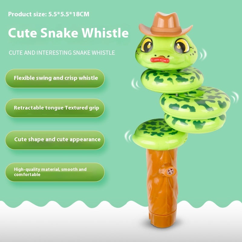 Whistle Twisted Snake Toy Balance rotierende Schaukel Kinder Spielzeug