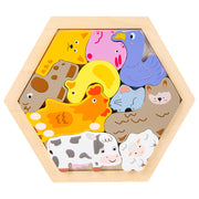 mytooy Holzpuzzle Box mit Motiven