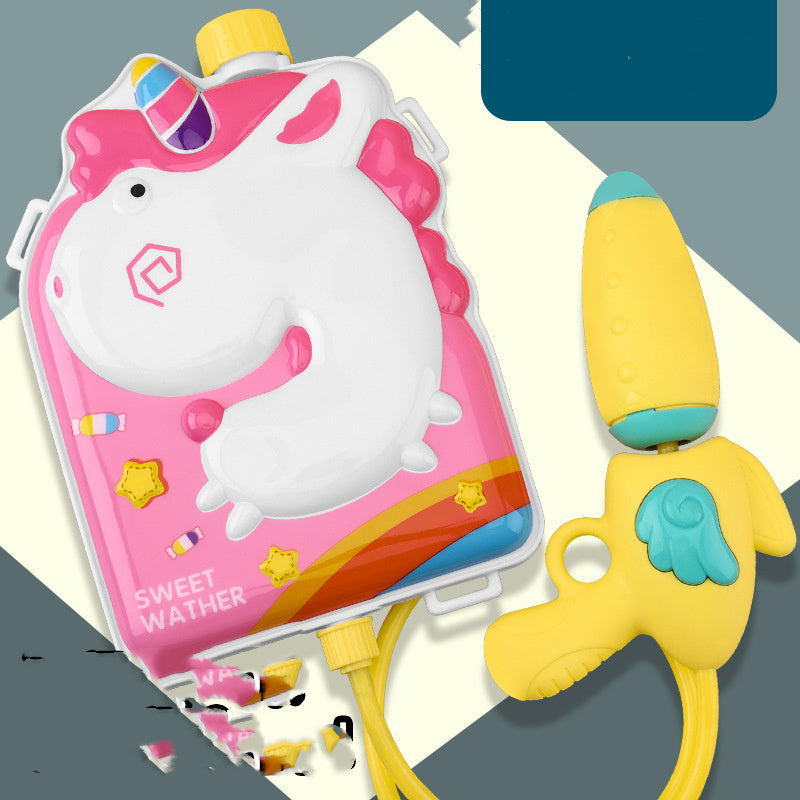 Niedliche Cartoon Rucksack Wasser pistolen Spielzeug Wasser Blaster Spielzeug Sprayer für Kinder Sommer Outdoor Einfach zu halten, große Kapazität Shooter