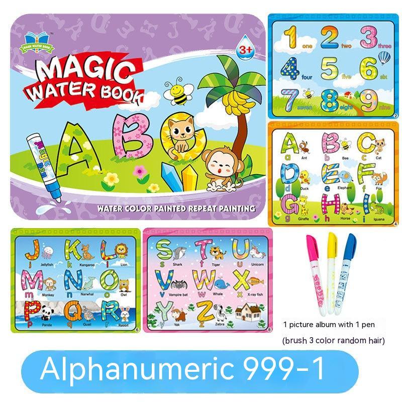 Kinder magisches Wasser album wieder verwendbares Wasser malerei früher Bildungs spielzeug